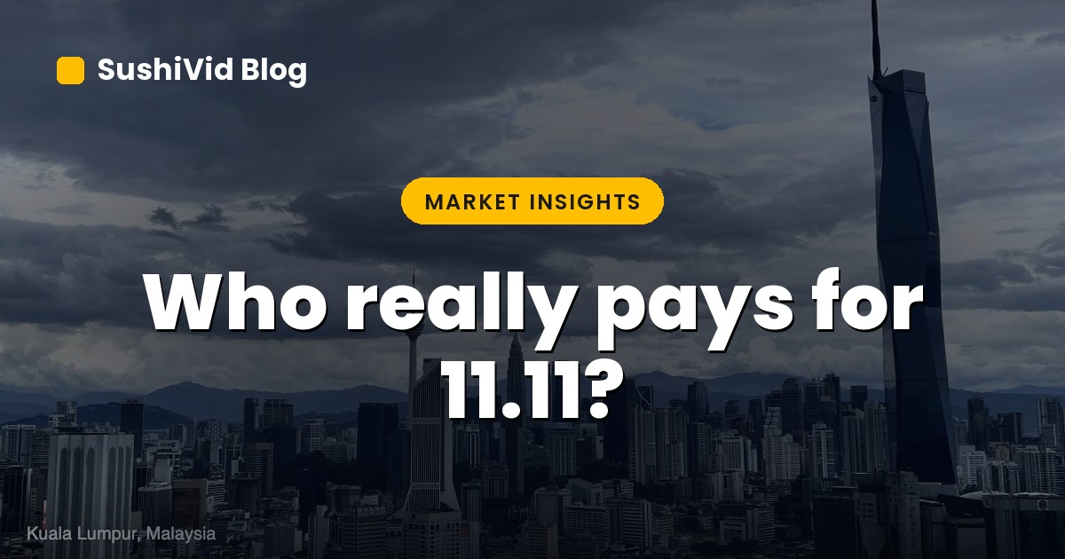 From RM600 Rebates to 8% Margins: What 11.11 Really Looks Like for Malaysian Merchants