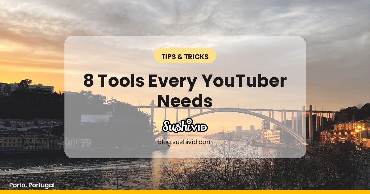 8 essential resources for YouTubers