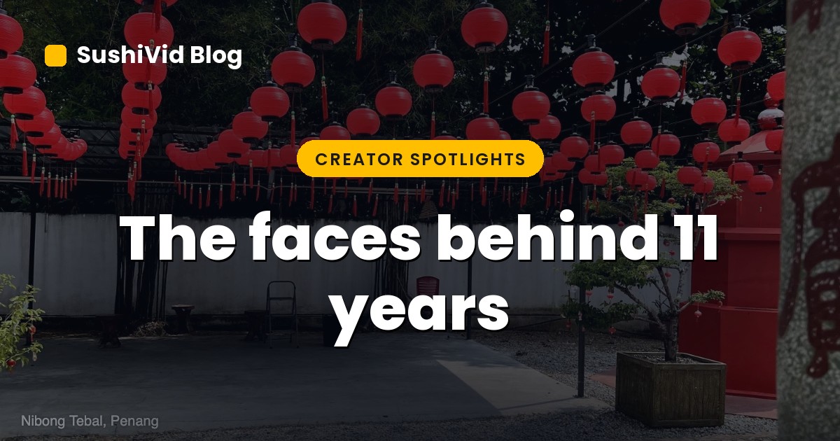 Creators We've Worked With: SushiVid Creator Spotlights (2016–2024)