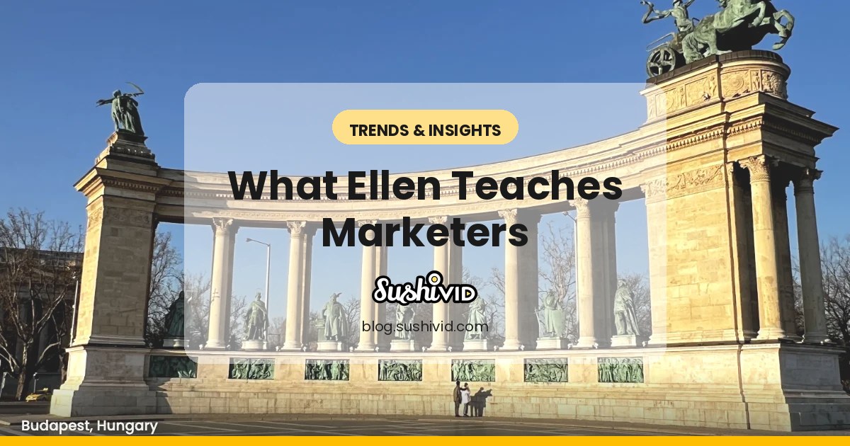 How YouTube plays a huge role in Ellen’s marketing