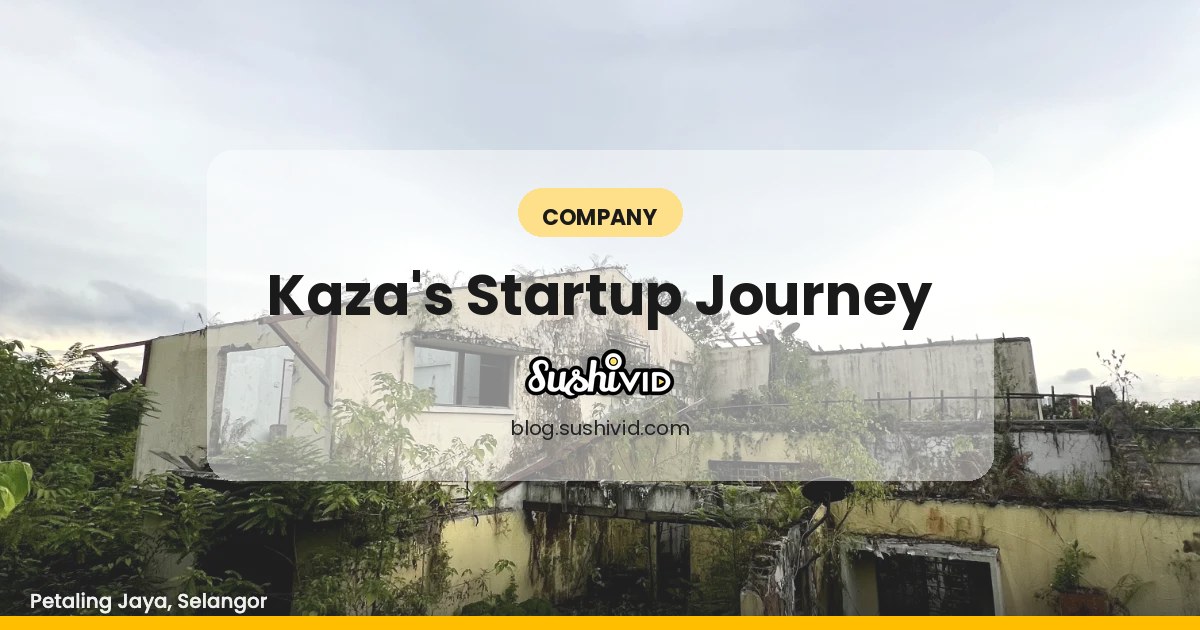 (Exclusive) Our Interns Journey in Startups - Kaza the Intern