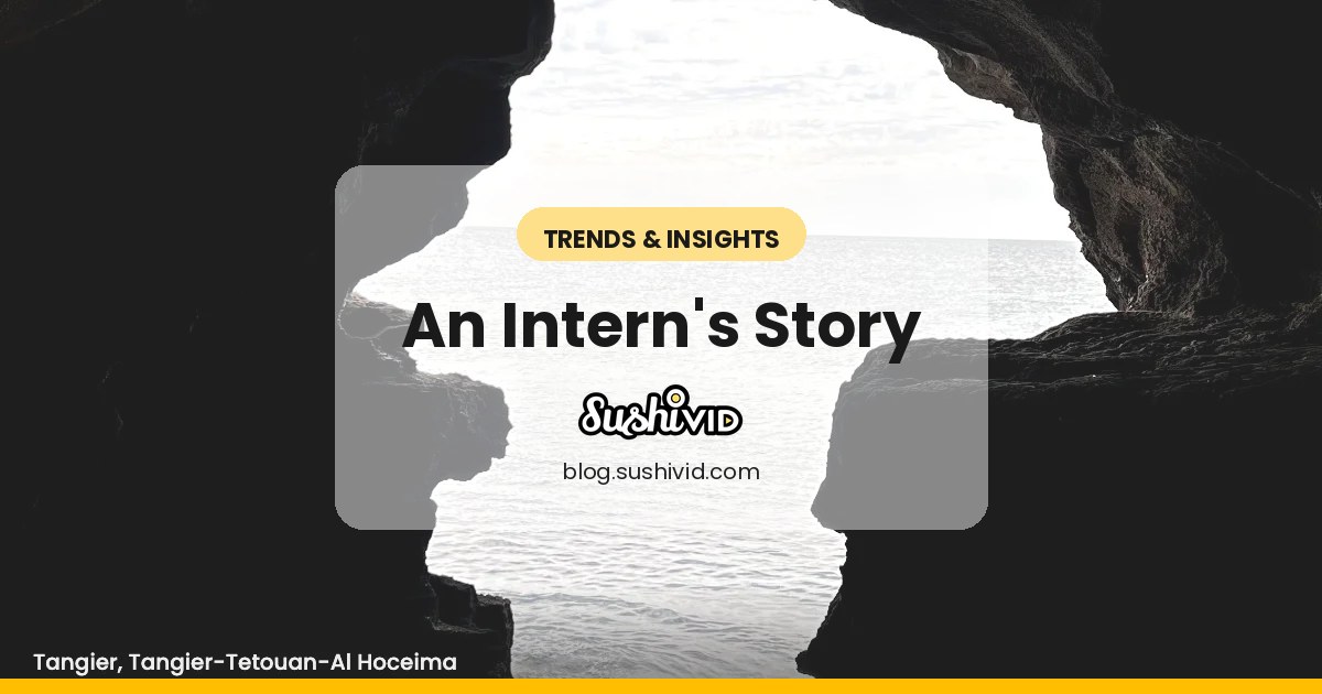 \"From Commutes to Creativity: My Exciting Journey as a SushiVid Intern!\"