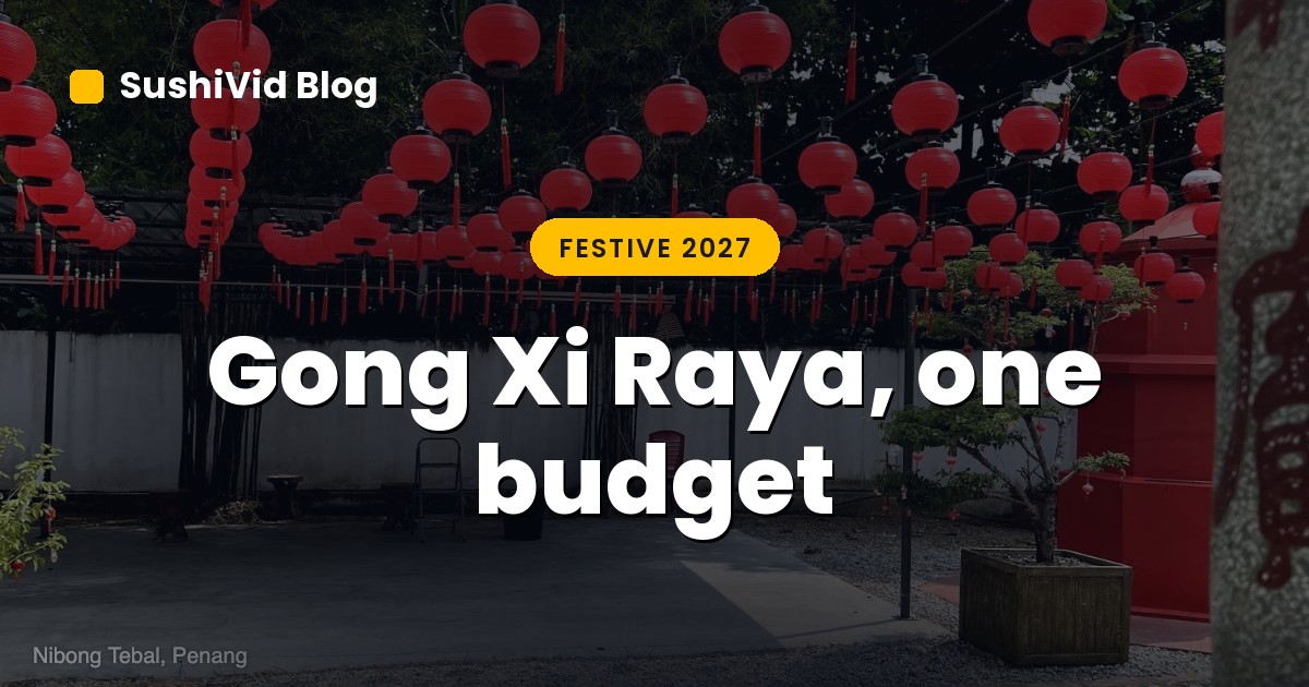 Gong Xi Raya 2027: How Brands Can Win When CNY and Raya Share One Season (and One Budget)