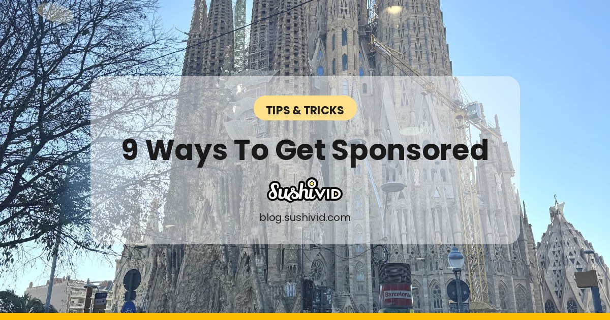 9 Types of sponsorships for influencer marketing