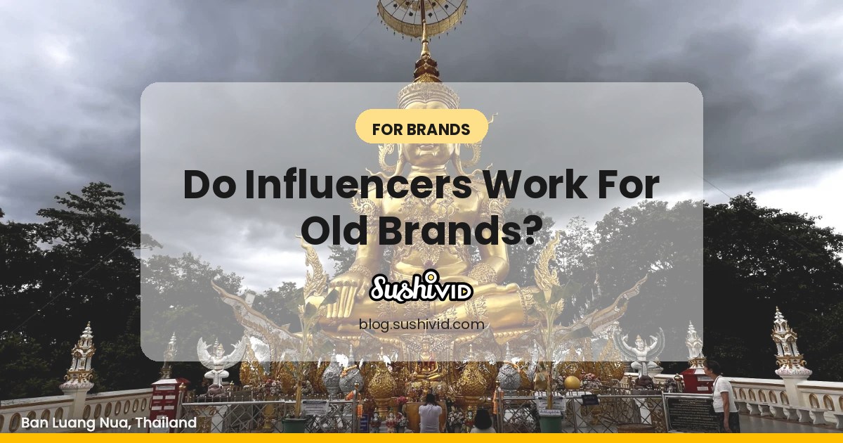 Are Influencers effective for traditional brands?