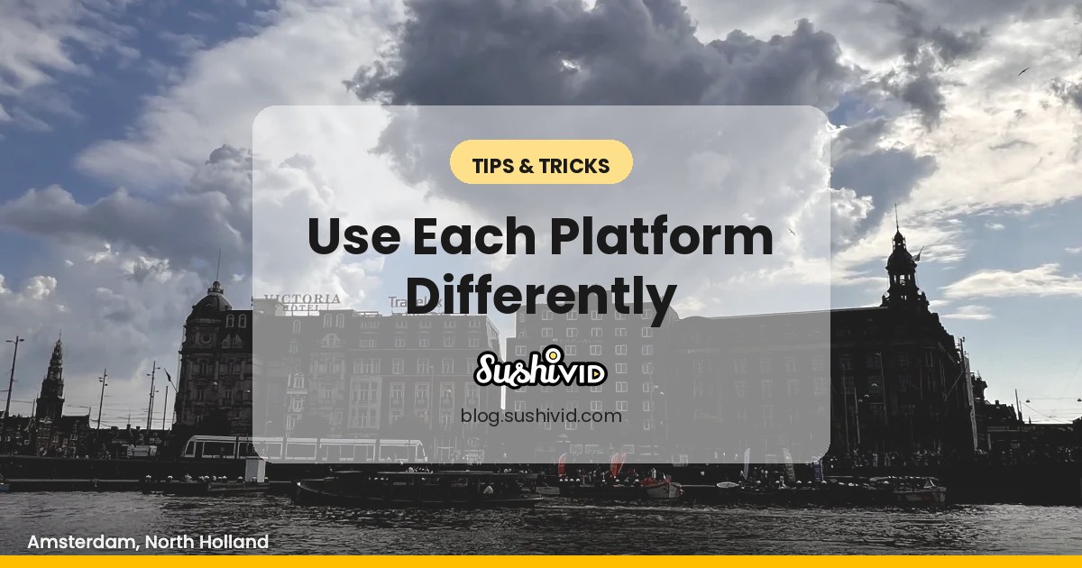 As an Influencer, Use Your Lemon8, TikTok, and Instagram Differently for Best Impact