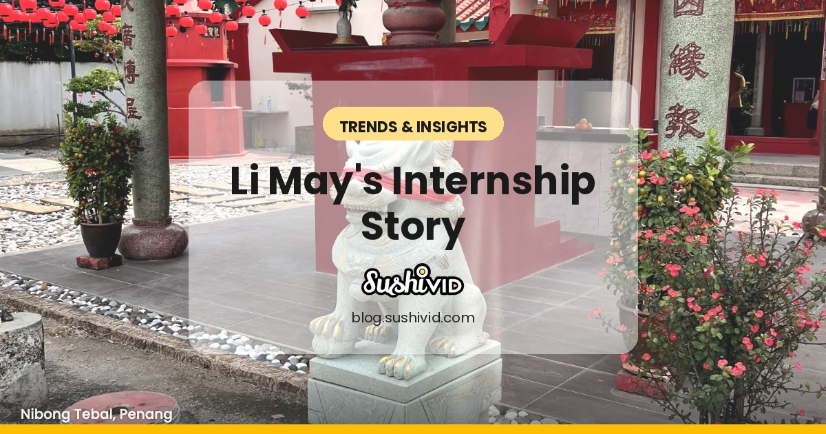 Li May's InternSHIP Has Sailed!