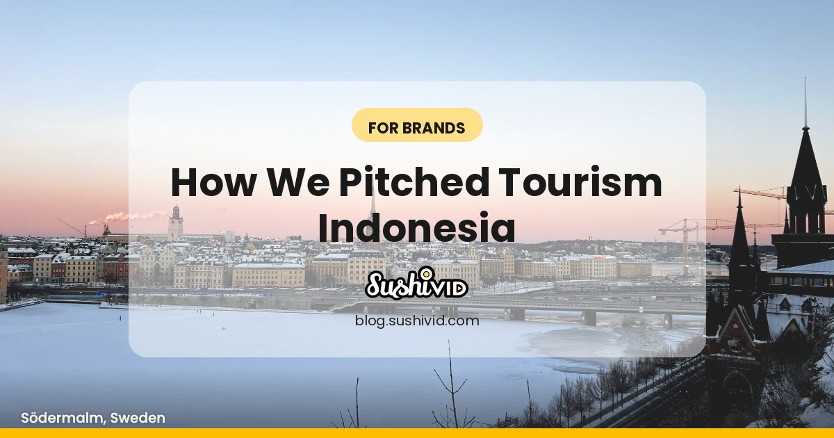 [Proposal Series] Tourism Indonesia