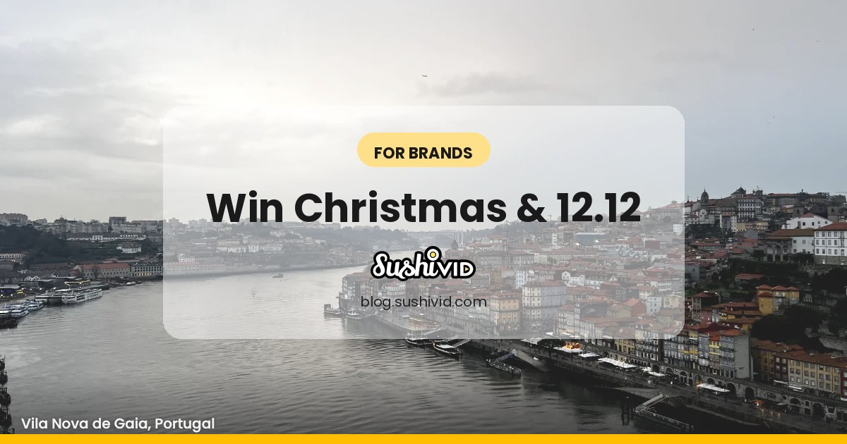 Ready To Kick Start Your Christmas & 12.12 Campaigns?