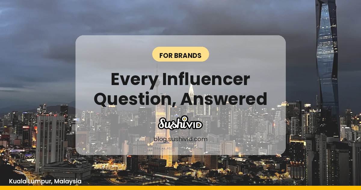 The 10 Most Frequently Asked Questions About Influencer Marketing