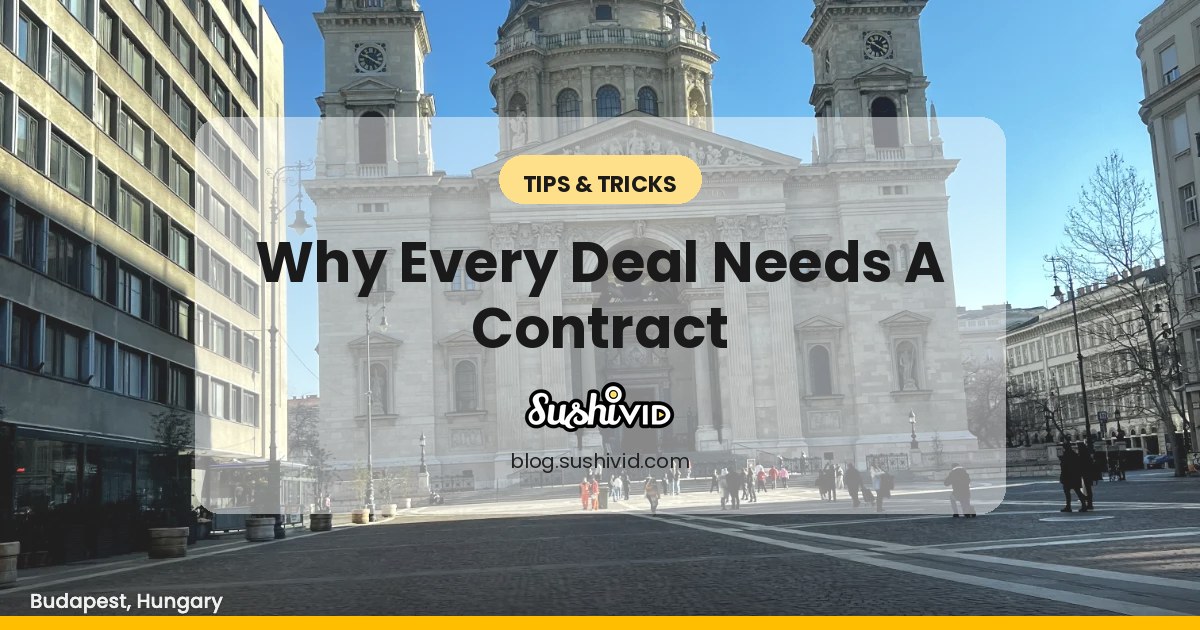 Get to know why a solid agreement is the key in collaborations especially in Influencer Marketing