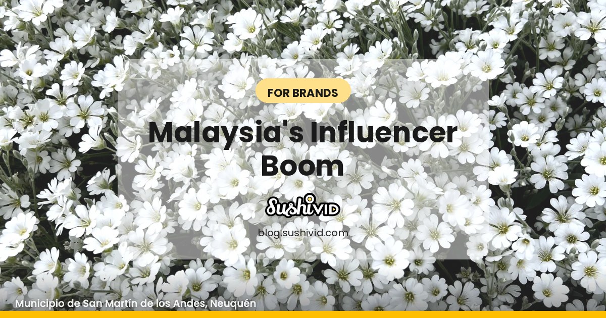 The Demand and Trends for Influencer Marketing in Malaysia 2019
