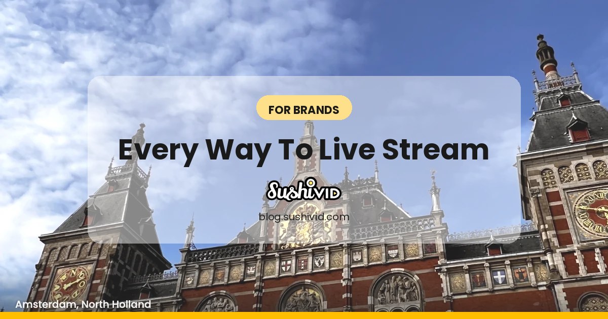 The Different Types of Live Streaming in Malaysia
