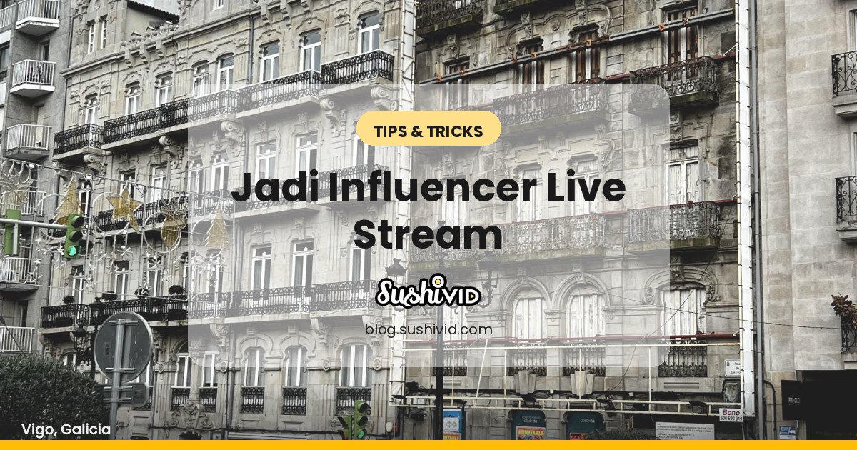 Tips Nak Jadi Live stream Influencer