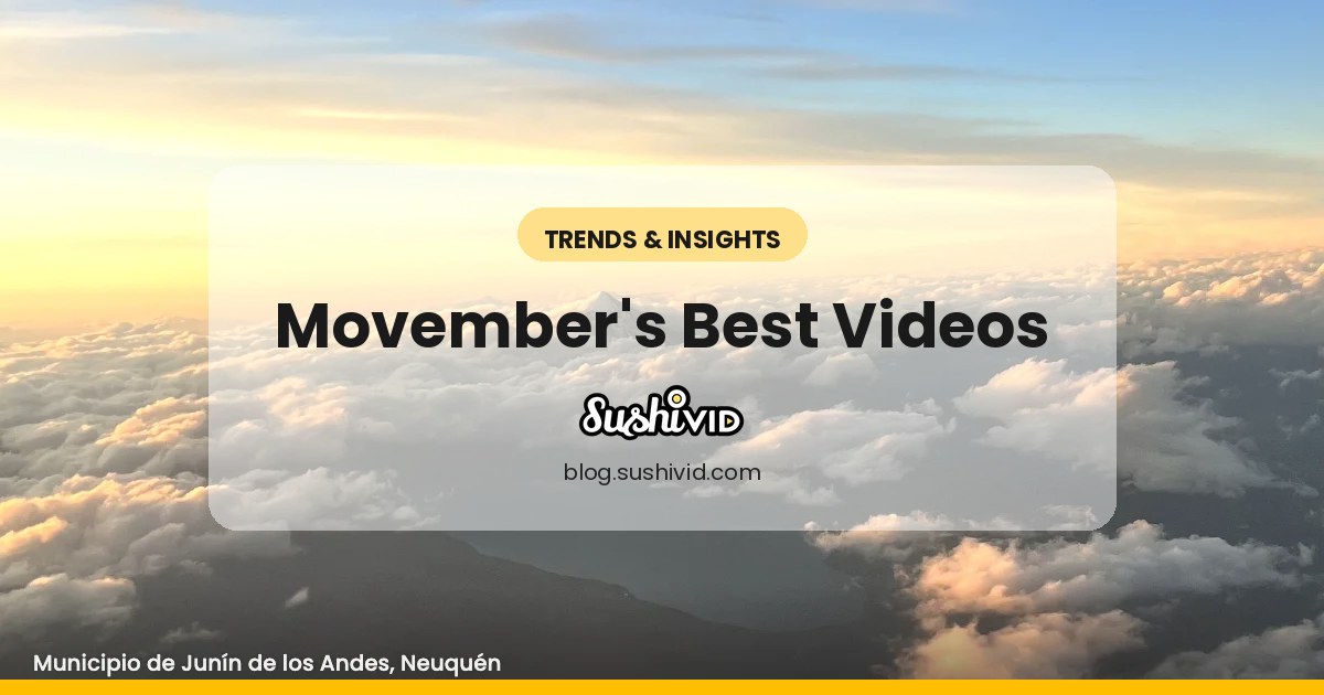 Top 5 Movember videos on YouTube