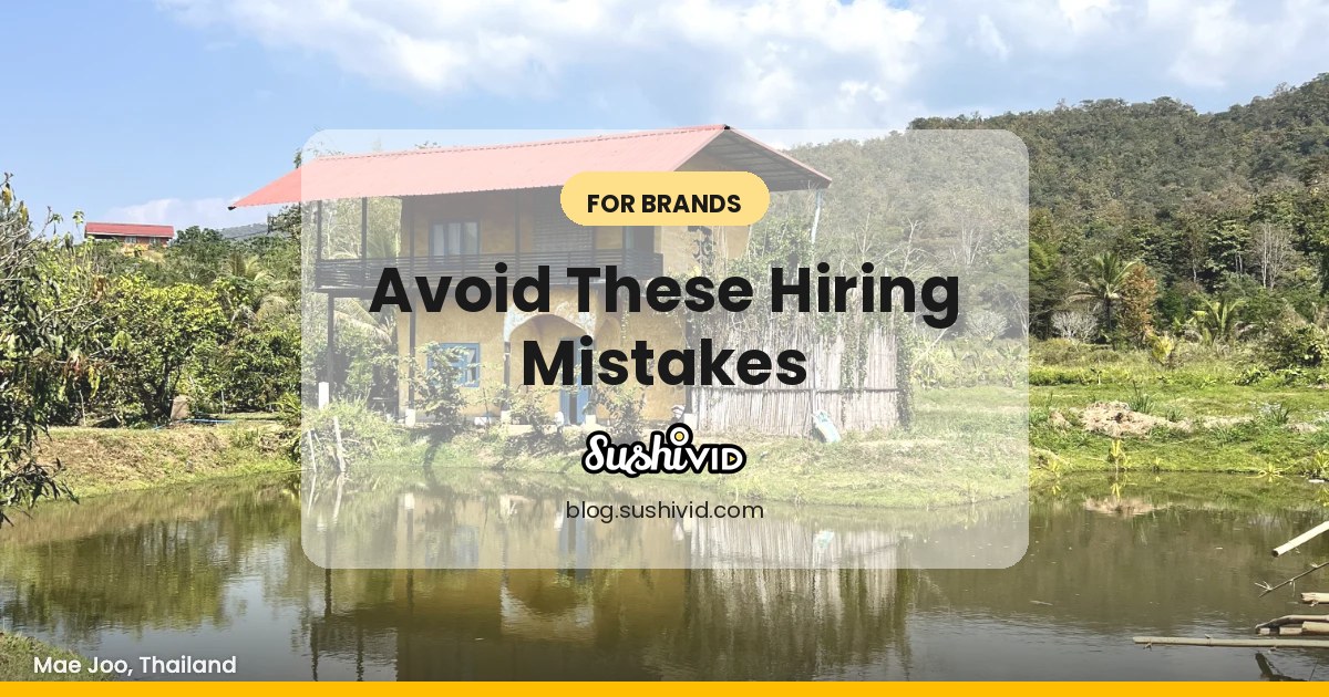 What to Avoid When Hiring an Influencer