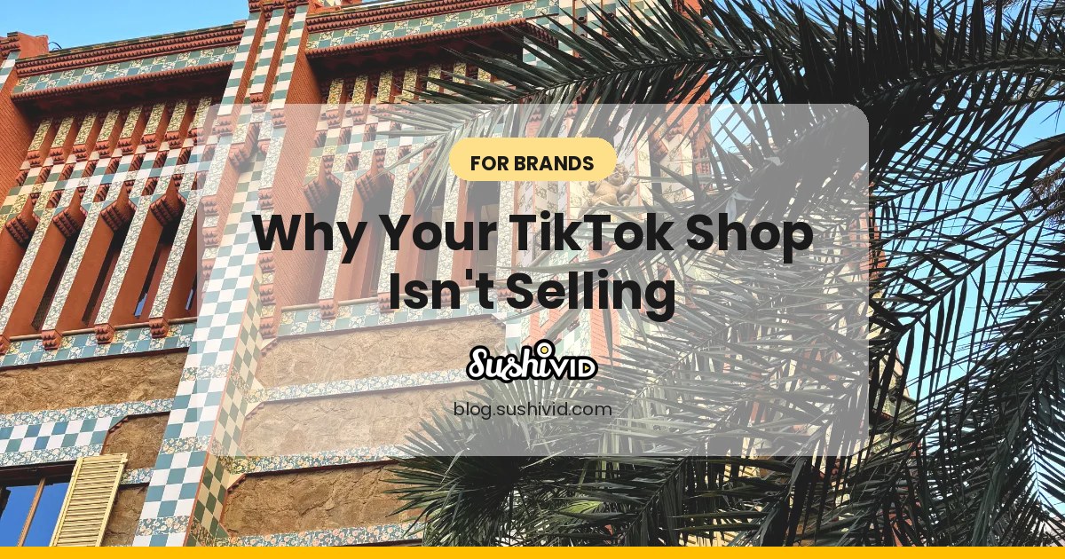 Why Your TikTok Shop Isn't Converting (and How to Fix It)